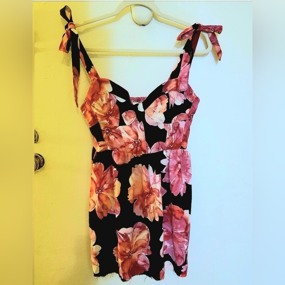 Brocade & Ivy Floral Babydoll Sundress in Size M